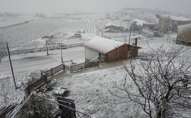 Vídeo: la nieve vuelve a La Rioja