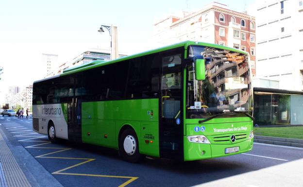 Cambios en la línea Logroño-Canales de la Sierra del interurbano