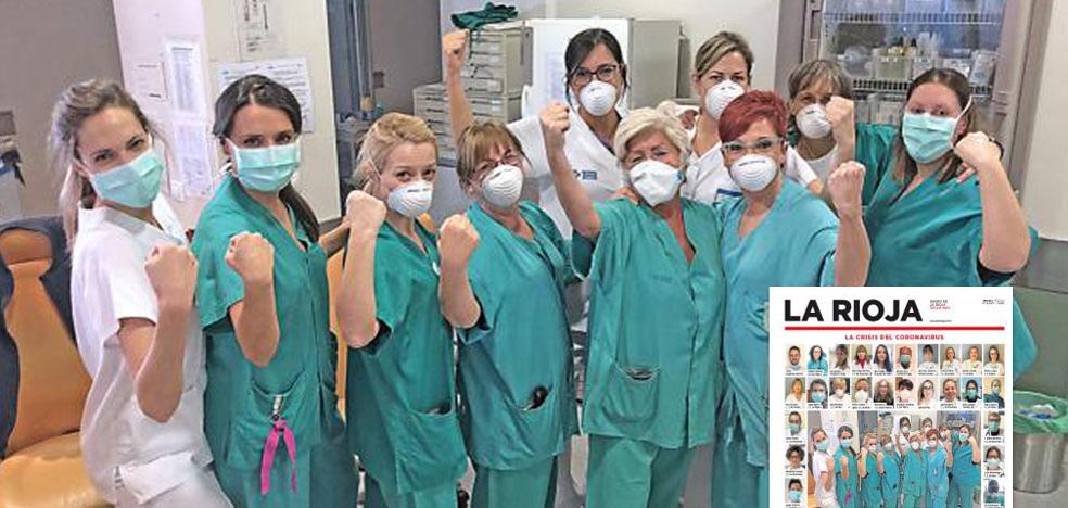 Superhéroes y superheroínas con mascarilla en vez de máscara