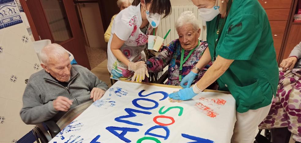 Los abuelos del Hospital del Santo: «Estamos todos bien»