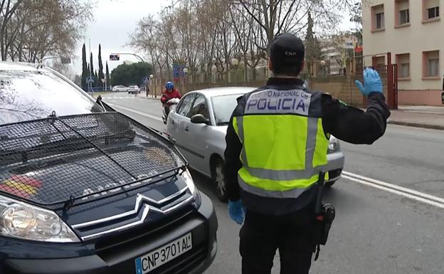 Así funcionan los controles en Logroño para que se cumpla el confinamiento