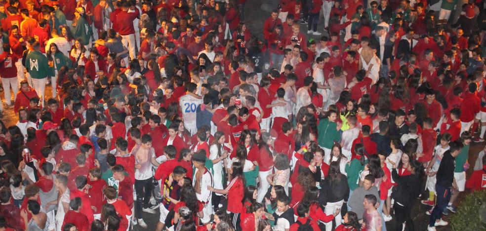 Los arnedanos vivirán un 'chupinazo desde los balcones' para recordar sus fiestas de San José