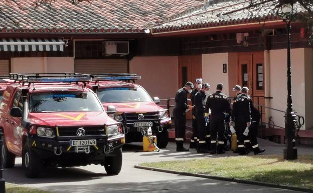 La UME descontamina este sábado residencias de mayores en Haro