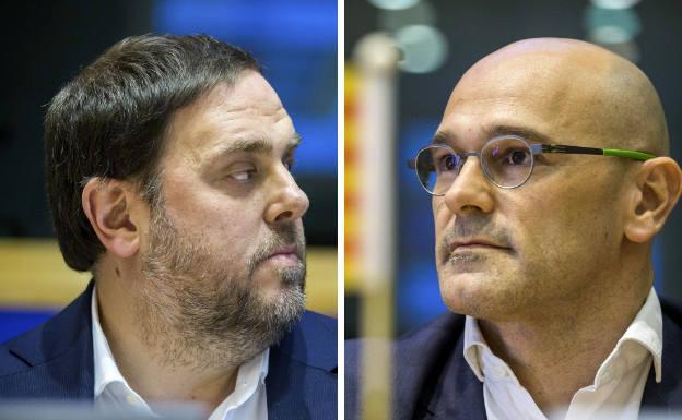 Junqueras y Romeva piden la suspensión de sus penas por el coronavirus