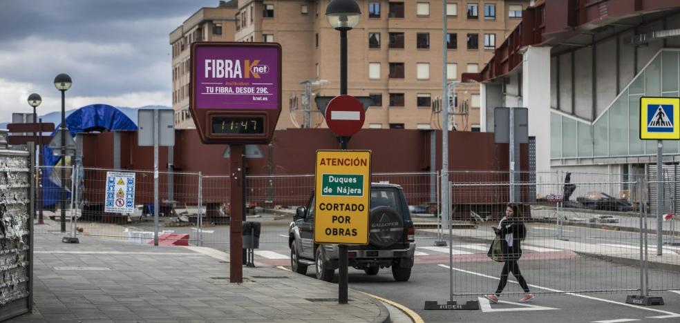 Las obras municipales se paralizan en Logroño y tendrán que ser reprogramadas después del estado de alarma