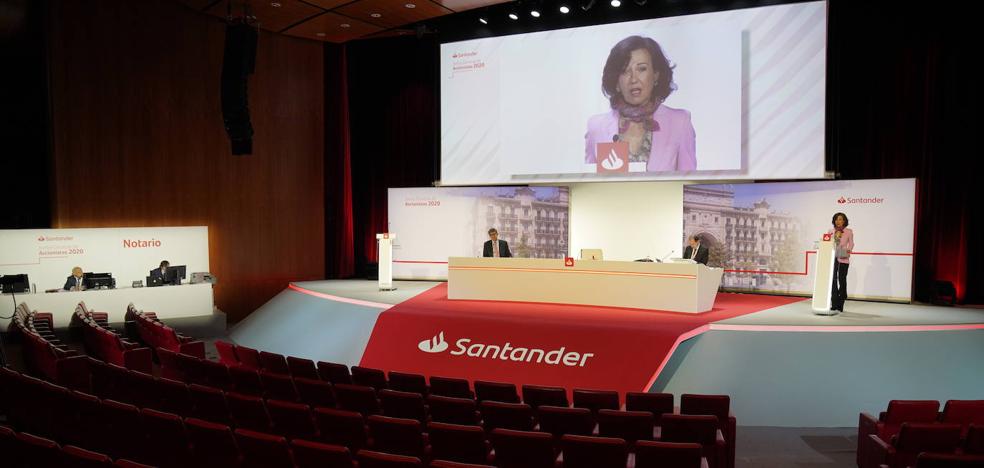 Santander suspende el dividendo y aumenta en 90.000 millones su capacidad crediticia