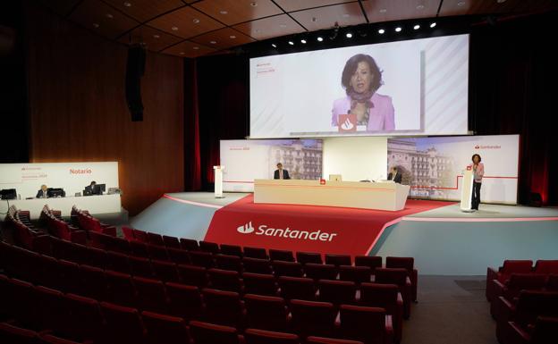 Santander suspende el dividendo y aumenta en 90.000 millones su capacidad crediticia