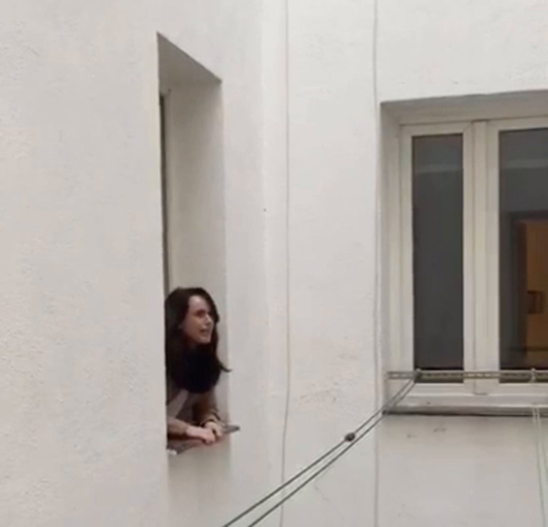 La saeta de la actriz calagurritana María José Garrido