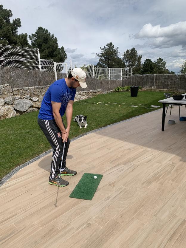 «Al ser al aire libre y sin contacto espero que el golf se pueda retomar pronto»