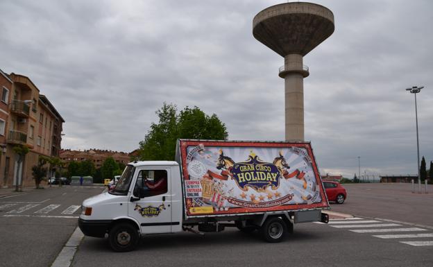 El Gran Circo Holiday traslada su confinamiento de Calahorra a Alcanadre