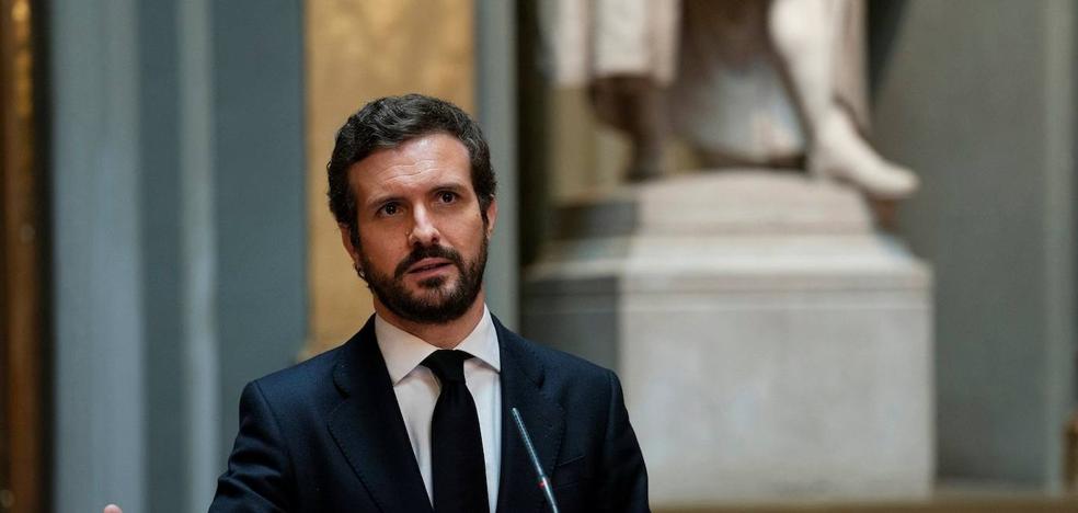 Casado lanza un ultimátum a Sánchez porque «así no» puede apoyar la prórroga