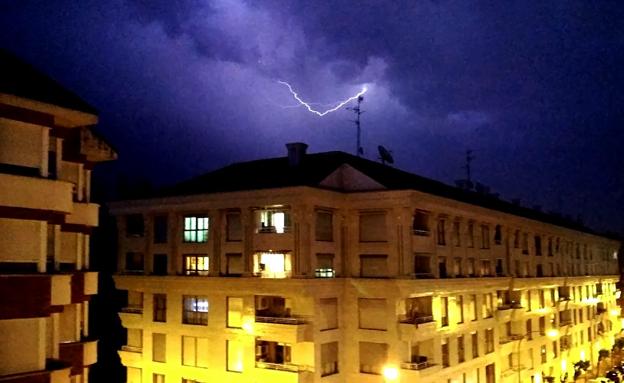 Las tormentas visitan La Rioja