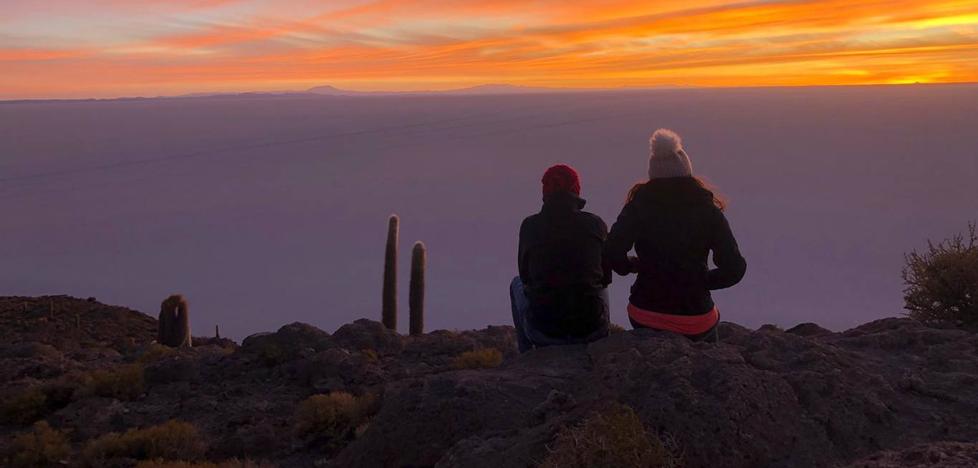 De visita al salar de Uyuni