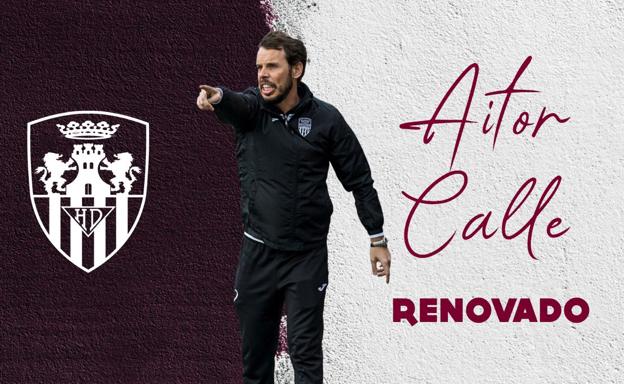 Aitor Calle continuará como entrenador del Haro
