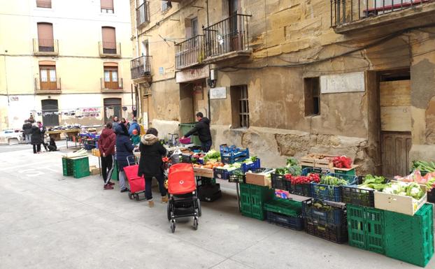 El mercadillo en Haro recupera su actividad parcialmente a partir de este martes