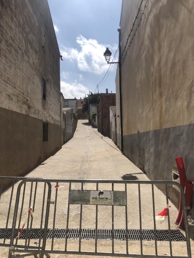 Fin de obras en el barrio de bodegas de Tudelilla