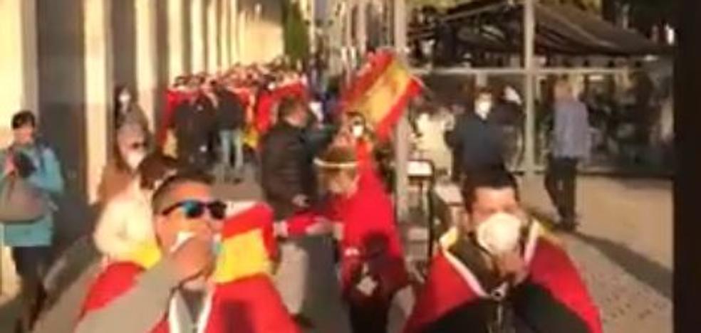 Investigan posibles infracciones en la manifestación contra Sánchez del sábado en Logroño