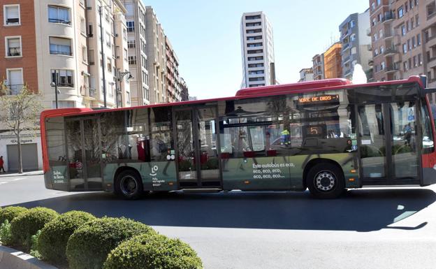 La manifestación de Vox cambia los horarios de autobuses en Logroño este sábado