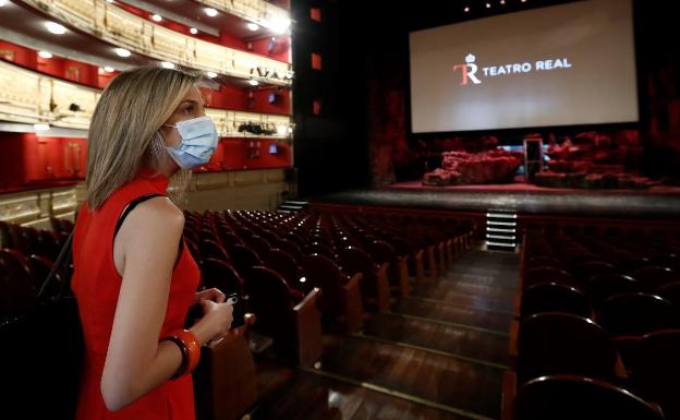 Mascarillas y cámaras térmicas para reabrir el Real con 'La Traviata