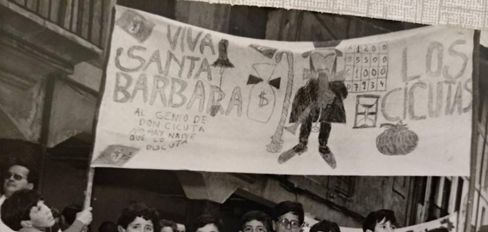 Cuando Don Cicuta estuvo presente en las fiestas de Santa Bárbara, en Ezcaray