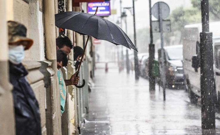 Tarde de tormenta en Logroño