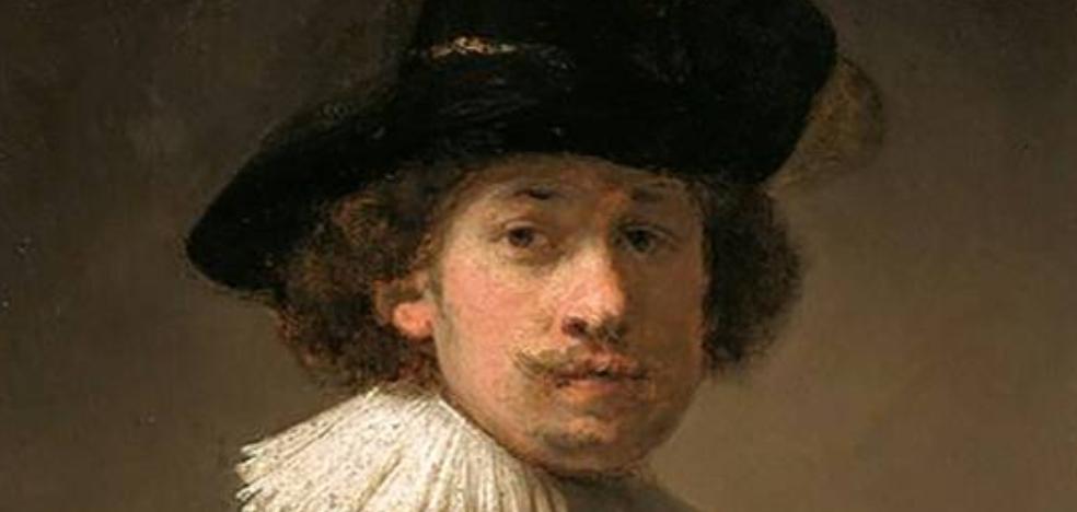 A subasta un excepcional autorretrato temprano de Rembrandt