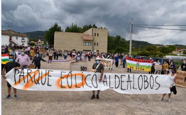 El Ayuntamiento de Ocón presentará alegaciones al parque eólico 'Aldealobos'