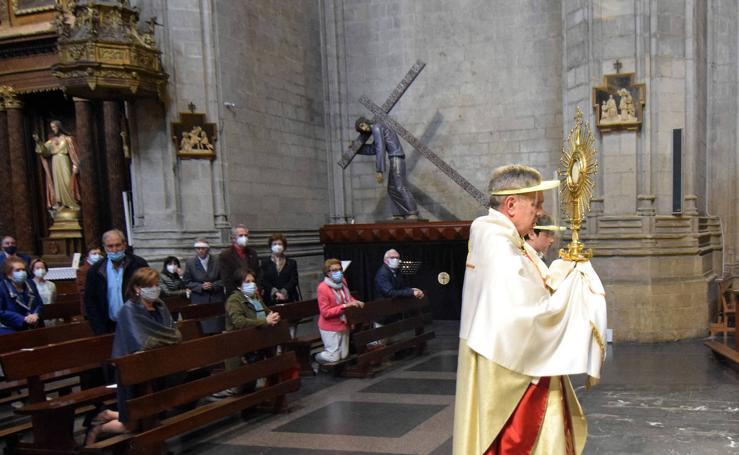 Celebración del Corpus Christi en Logroño