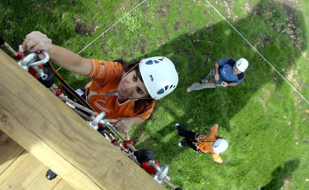 El parque de aventura de Lumbreras de Cameros abre sus puertas este sábado