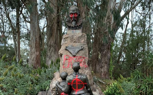 La Embajada de España en EE UU lamenta los ataques a estatuas de Cervantes y Serra