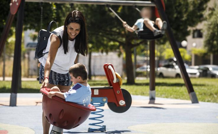 Los parques de Logroño vuelven a abrirse