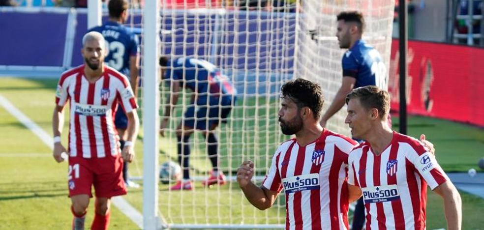 El Atlético se abona al 'unocerismo' y ya es tercero en solitario