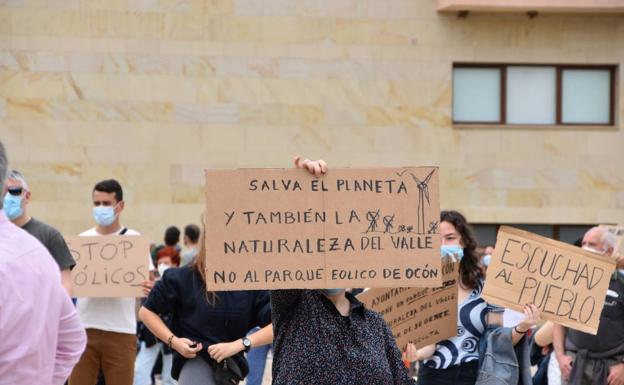 El PR+ pide a Andreu que paralice el parque eólico junto al Valle de Ocón