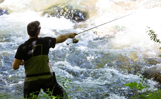 Ampliada la pesca en las aguas trucheras del Cidacos hasta el 31 de agosto