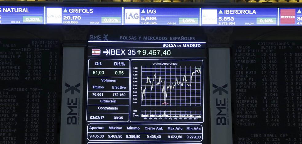 El Ibex-35 baja más de un 3% en la sesión