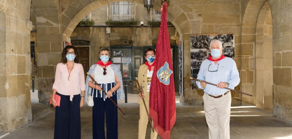 El homenaje a todos los héroes del COVID-19 abrió ayer las fiestas de Haro