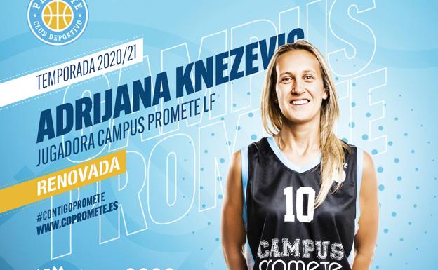 El Promete renueva a Adrijana Knecevic