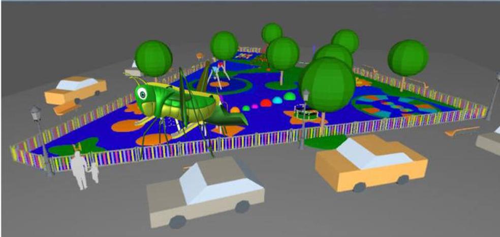 El Ayuntamiento de Santo Domingo creará un nuevo parque infantil de 570 metros cuadrados en la plaza de Los Molinos