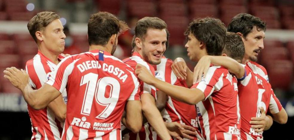 El Atlético sigue lanzado hacia la Champions