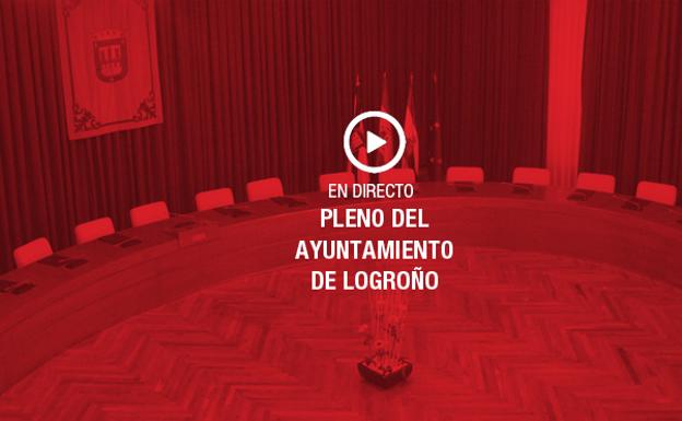 DIRECTO: Pleno del Ayuntamiento de Logroño