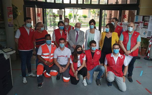 Cruz Roja ha movilizado a 758 voluntarios durante la pandemia