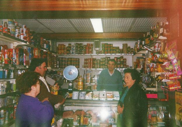 La Retina: la tienda de Pili, en Aldeanueva, en 1978