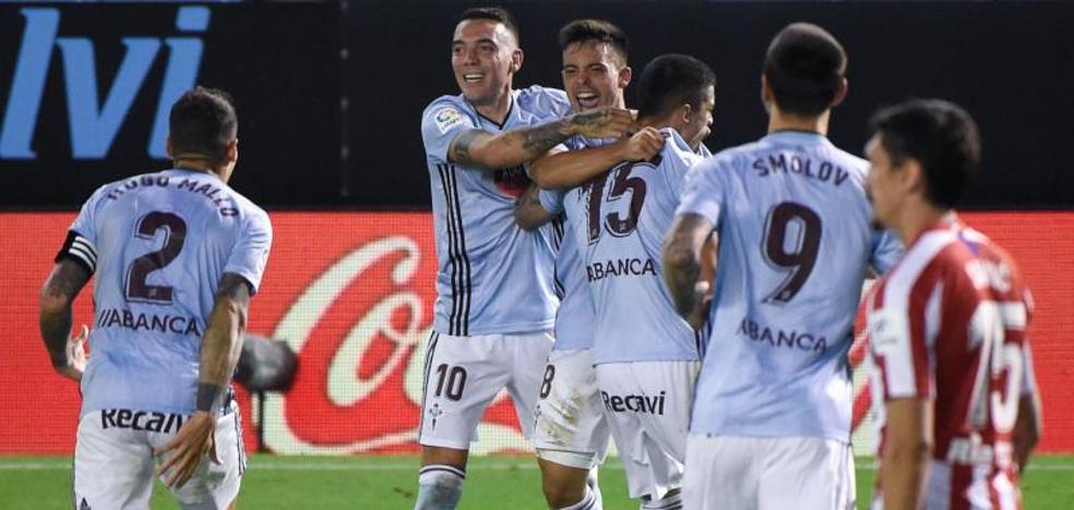 Celta y Atlético se quedan con las ganas