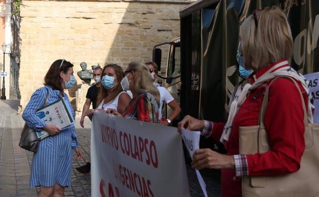 Sara Alba: «Trabajaremos conjuntamente para resolver las cuestiones que estaban estructuralmente muy desajustadas»