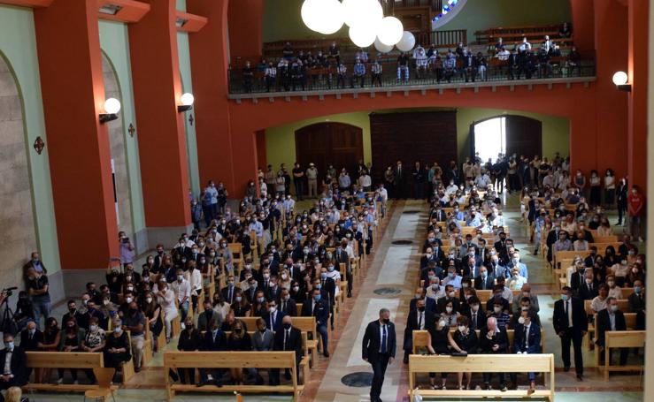 Familia, amigos y la sociedad riojana recuerdan al teniente coronel Jesús Gayoso en una solemne ceremonia