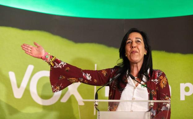 La diputada vasca de Vox, dueña de una armería en Logroño