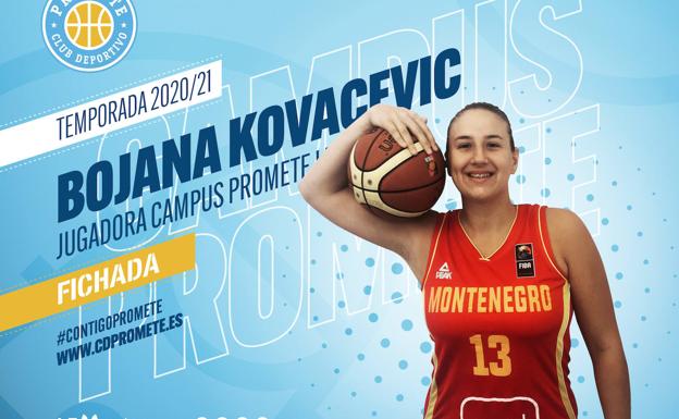 El Promete refuerza su juego interior con Bojana Kovacevic