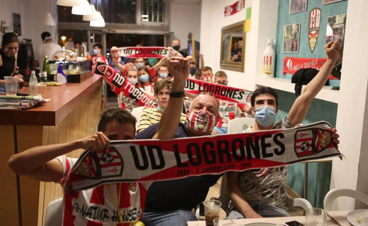 Así se ha vivido el partido en los bares de Logroño