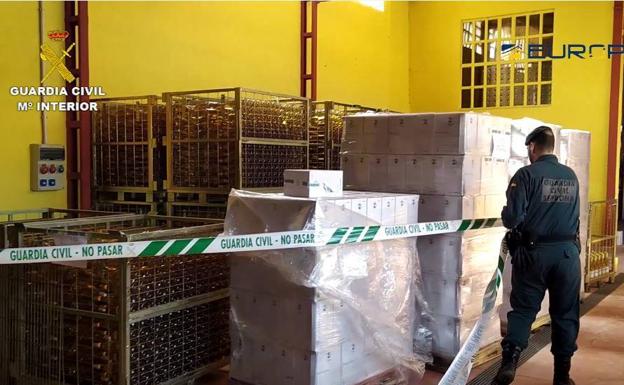 Imagen de la operación de ámbito nacional, que también ha registrado irregularidades en La Rioja. /G.C.