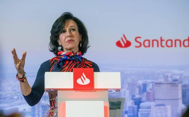 Banco Santander pierde 10.798 millones por el ajuste contable del coronavirus